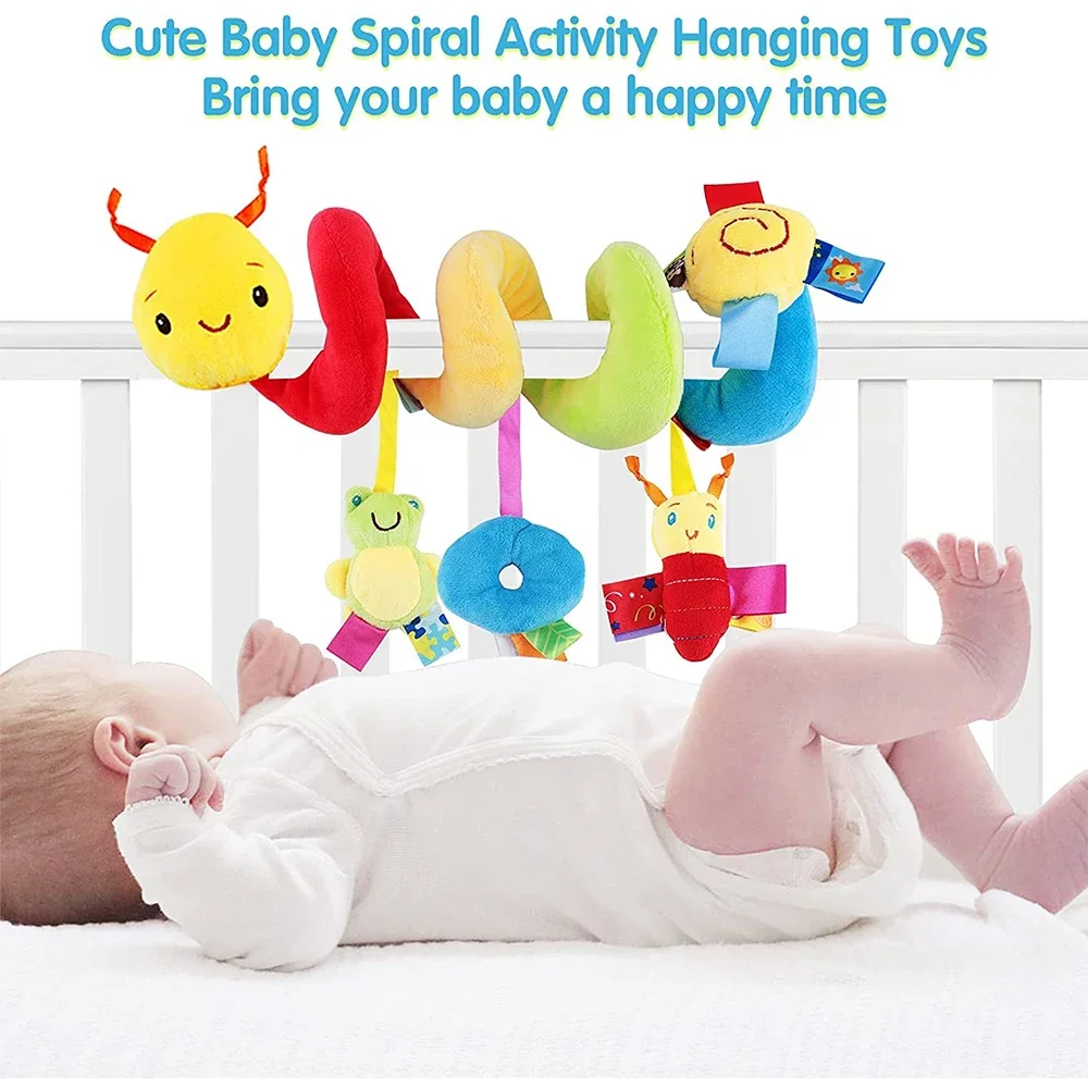 スパイラルベビーカーおもちゃ 新生児ぬいぐるみ 吊り下げ式ベ - Baby Nursery Trolley のレビューと価格