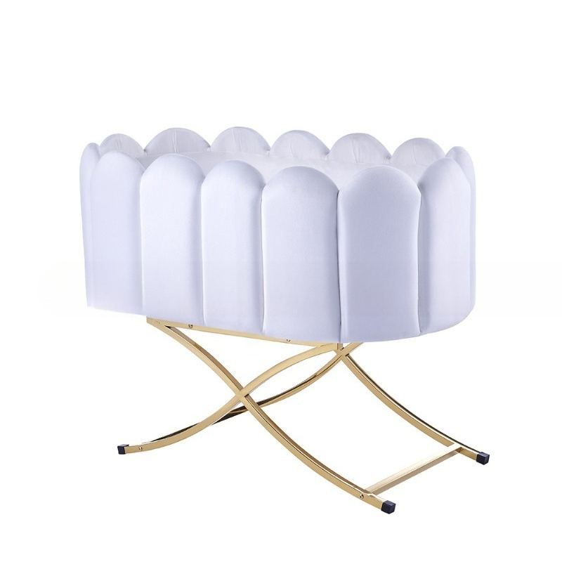 新生児用クレードル、手動揺りかごベビーベッド、ベルベット製鉄 - Baby Nursery Frames のレビューと価格