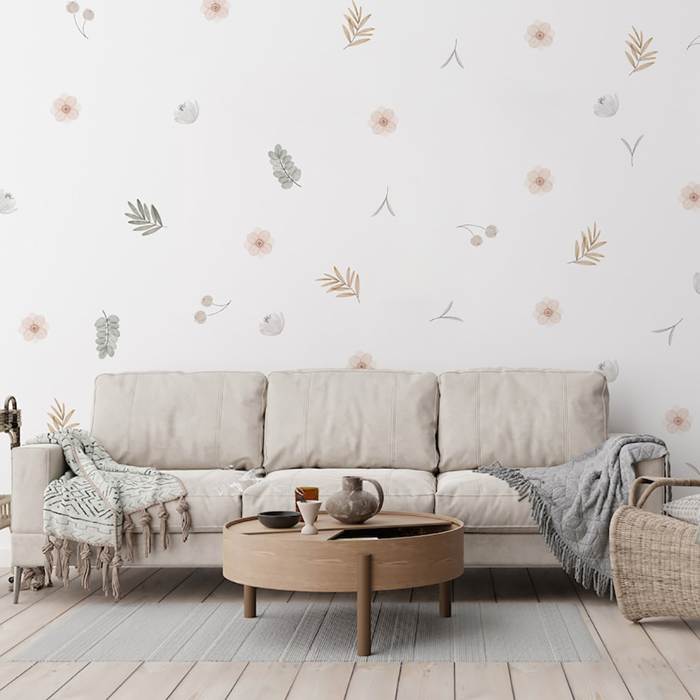 自由奔放に生きる葉植物 DIY ウォールステッカーアート壁画 - Baby Nursery Decor Girl のレビューと価格
